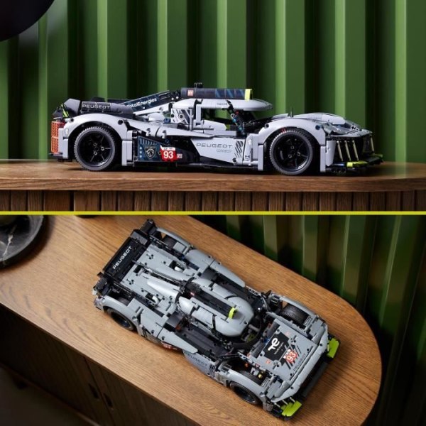 LEGO® Technic 42156 PEUGEOT 9X8 24H Le Mans Hybrid Hypercar, Model Race Car