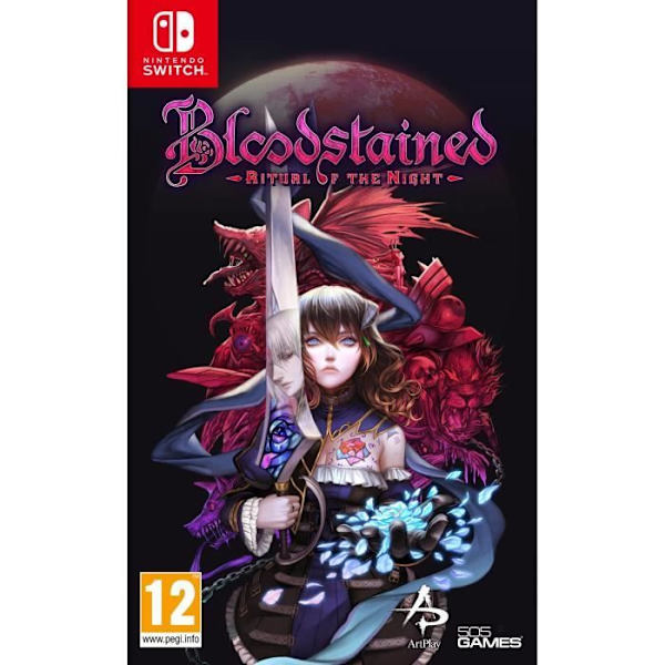 Bloodstained Ritual of the night Switch Game Vit