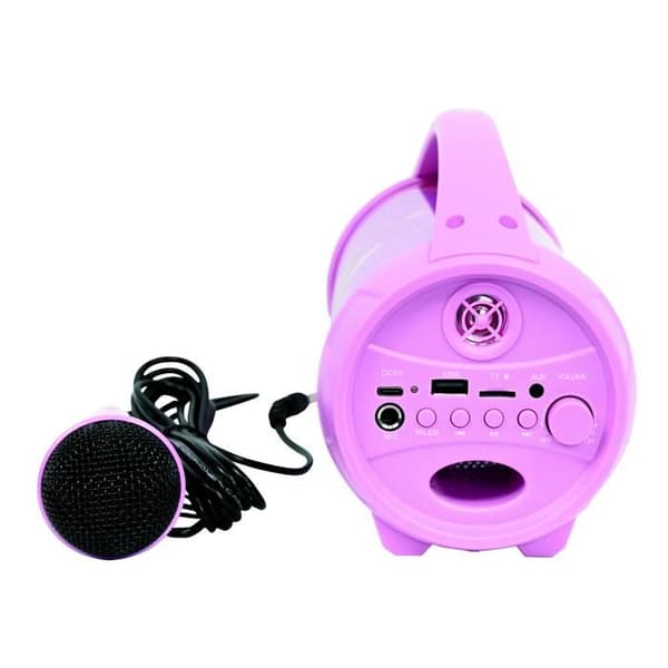 Bluetooth-högtalare med ljus och mikrofon Angel Stitch ROSA