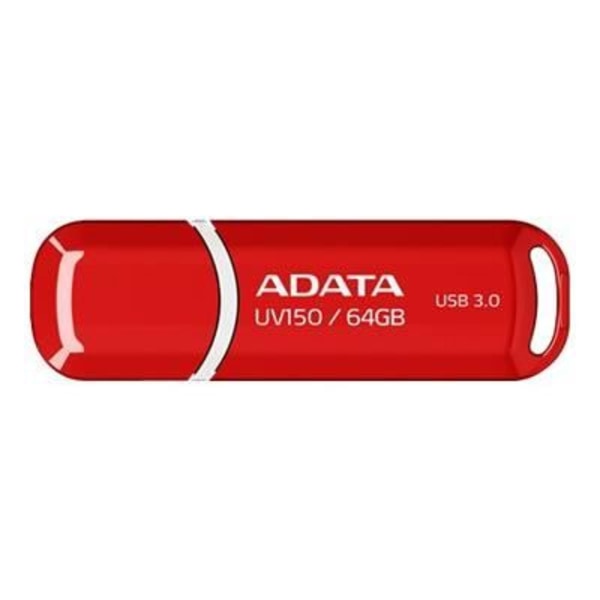 ADATA USB-minne 64GB USB3.0 UV150 Röd - AUV150-64G-RRD