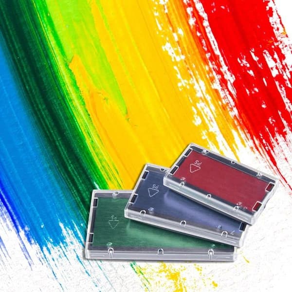 Bläckpatron - COLOP - E/10 - Blå - Pack om 2 - Idealisk för skrivning och kalligrafi Blå