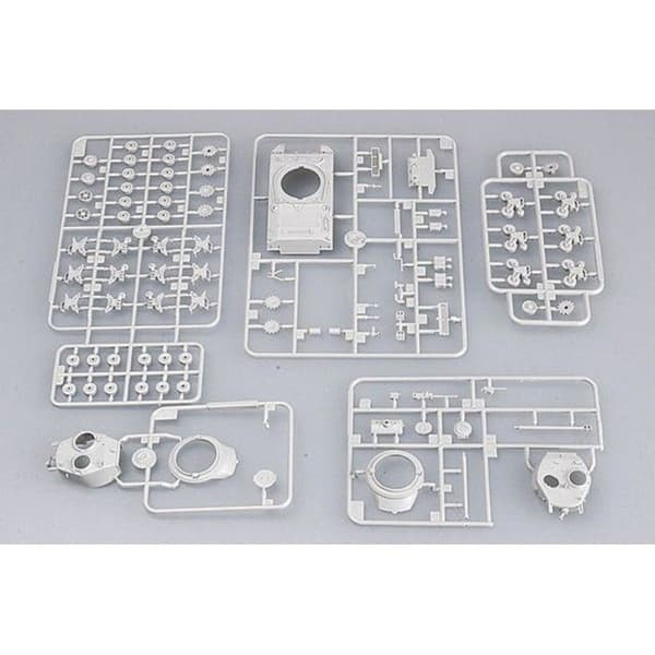 Modell av amerikansk medeltanks M4A3 76(W) Sherman