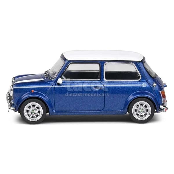 Samlarbil i miniatyr - Mini Cooper S 1997 - Solido 1/43 Tahiti Blå