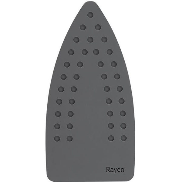 Järnstöd - 27 x 13 cm - silikon - grå