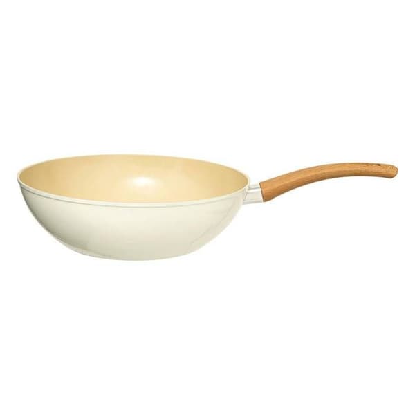Wok "Harmoni" D28cm i smidd aluminium beige beige