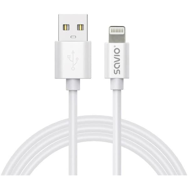 USB-A till Lightning-kabel - SAVIO - CL-192 - 1 m - 2,4 A - 480 Mbit/s