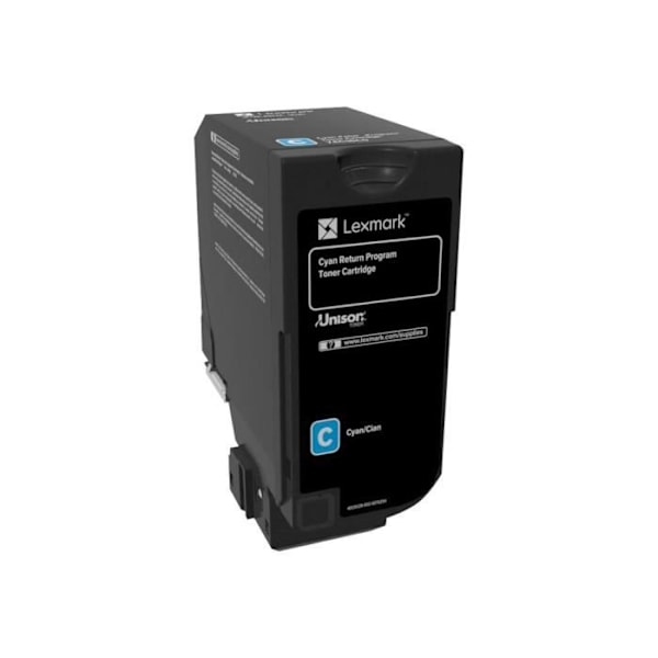 LEXMARK Lexmark tonerkassett - Cyan - Laser - Standardkapacitet - 3000 sidor