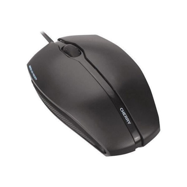 CHERRY Gentix Mouse - Kabelansluten - Optisk - USB - PC & Mac - 1000 dpi - Svart