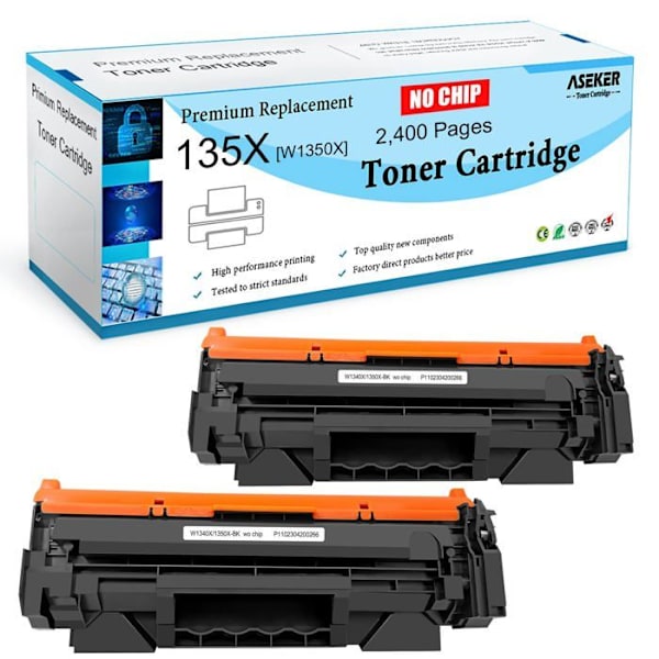 Toner - Aseker toneruppsamlare - W1350X-2BK