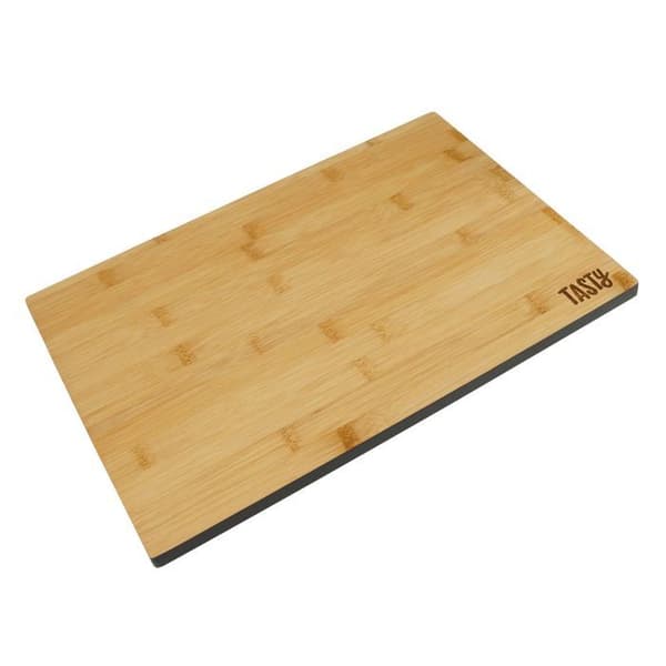 Stor bambuskärbräda 35,5 x 25 cm Tasty Core brunt trä
