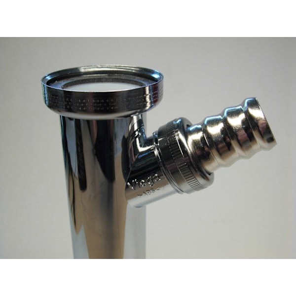 Siphon för diskho - siphon för tvättställ Viega - 103033 - Justerbar siphon 3/4x 200mm förkromad ()