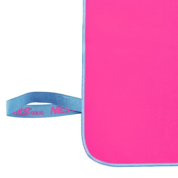 Mikrofiberhandduk NILS Aqua NAR11 rosa/blå