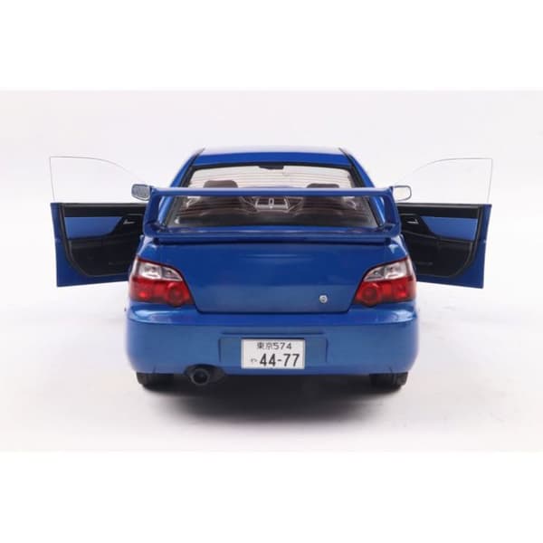 Solid Subaru Impreza WRX STI 2003 Sonic Blue - Miniatyr 1/18 Sonic Blue