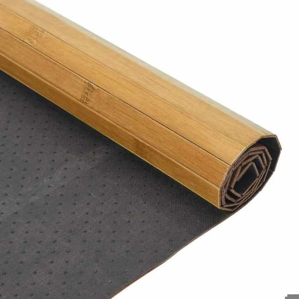 vidaXL Rektangulär matta naturlig 100x400 cm bambu 376817