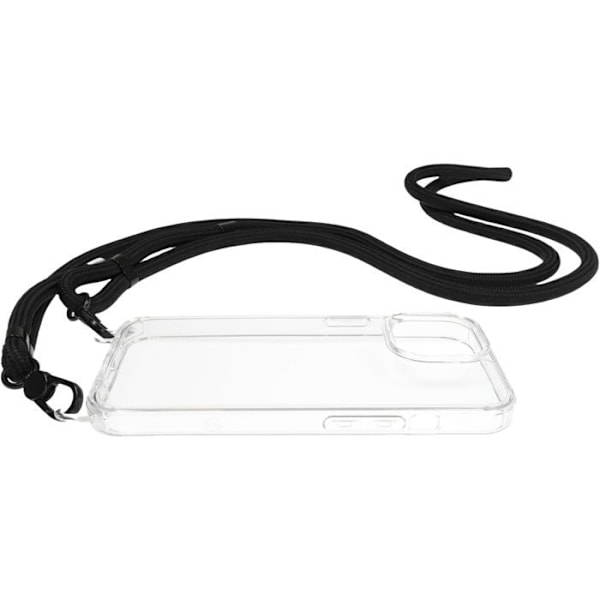 Mobil Ursprung Lanyard Fodral Klar iPhone 15