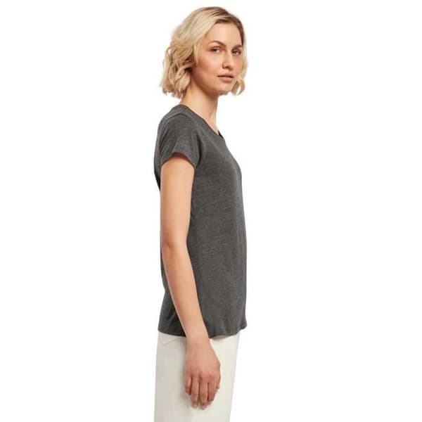 Bygg ditt varumärke Basic T-shirt för damer, kol, dam XS - M