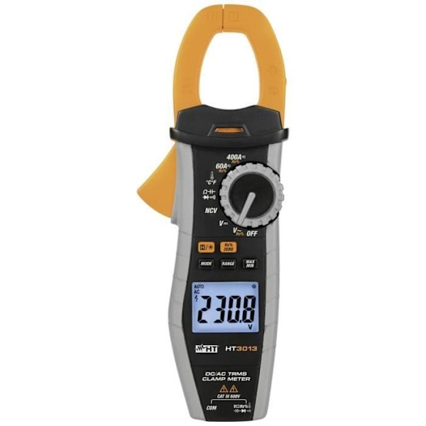 Ampere-krokodilklo - HT Instruments - HT3013 - CAT III - Digital - 600V