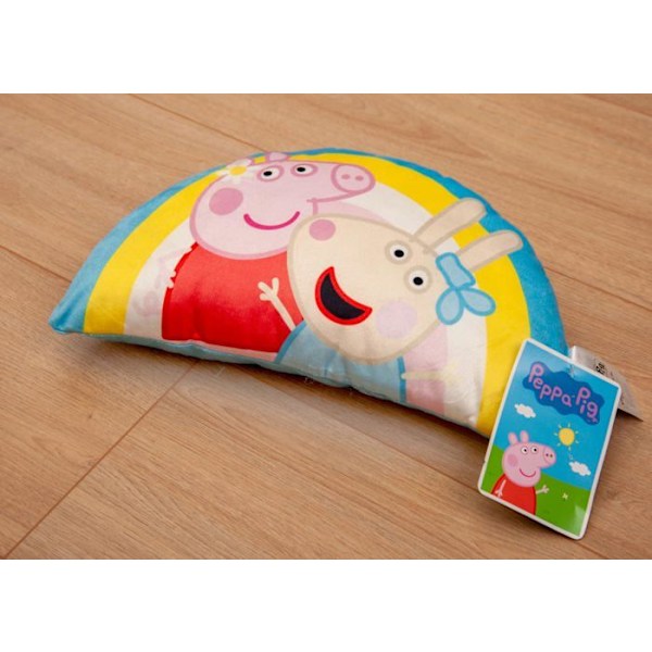Coussin Herding Peppa Pig Konturkudde, ca. 35 x 25 x 5 cm, polyester, formad kudde, Twin