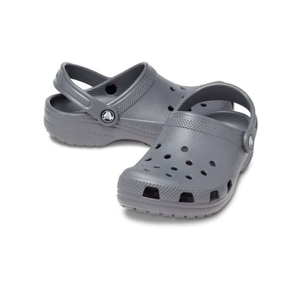 Crocs Classic Sabot Barn Flicka - Grå, EVA, Justerbar hälrem Grå 33