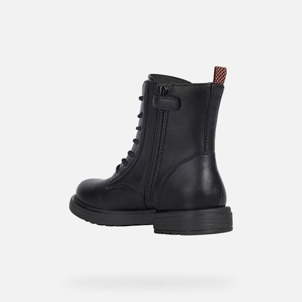 Geox JR ECLAIR ankelboots för tjejer - Svarta - Snören och dragkedja - Andas och lätt Nero 32