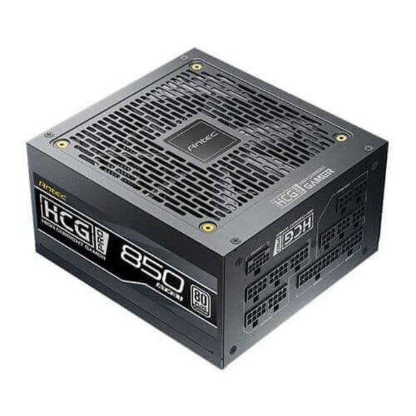 Strömförsörjning - Antec - HCG850 PRO - 850W - 80 PLUS Platinum - ATX 3.1 Modular Svart