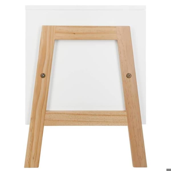 Barnförvaringslåda vit 33x40cm - Atmosphera Inredningsdesigner Vit