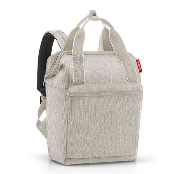 Ryggsäck - reisenthel - Allrounder R - 39 cm - Herringbone sand - Minimalistisk fiskbenssand