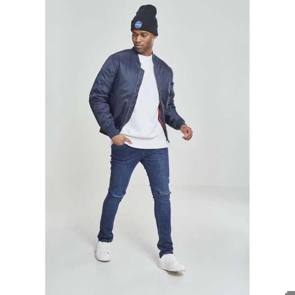 Urban Klassisk basjacka marinblå jag