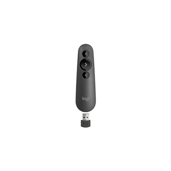 Presentationsfjärrkontroll - Logitech - R500 - Grafit - Trådlös - Laser