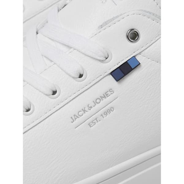 Baskets i konstläder Jack & Jones Bale - klar vit kritvit 42