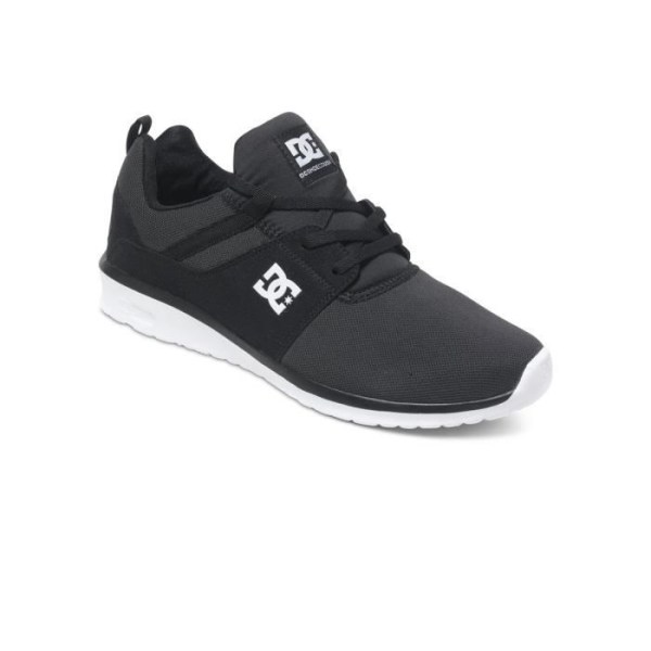 Sneakers för män - DC Shoes - Heathrow Svart/Vit - Komfort och lätthet - Snören Svart 40 1/2