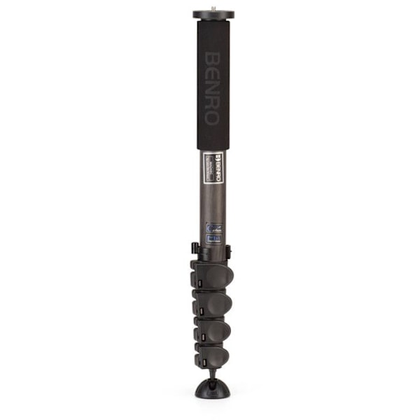 Monopod i kolfiber - Benro - MAD49C - 8X - Svart - 5 sektioner