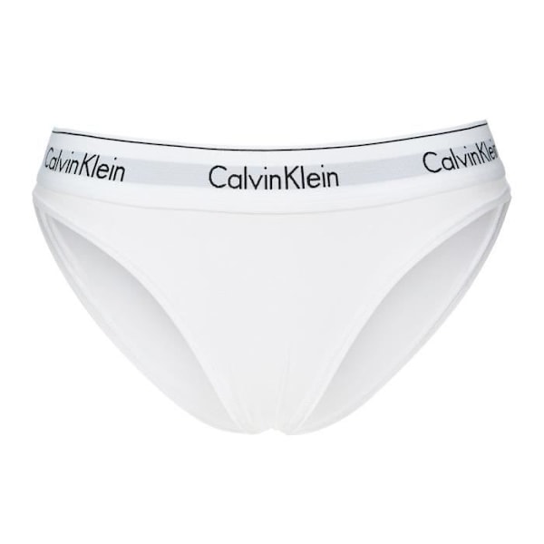 CALVIN KLEIN - Bomullsshorts - Vit Flerfärgad XS