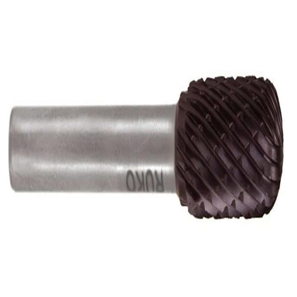Ruko - 116021TC - Fresas metal duro TiCN form C - WRC Semiesferica (8 x 60 mm)