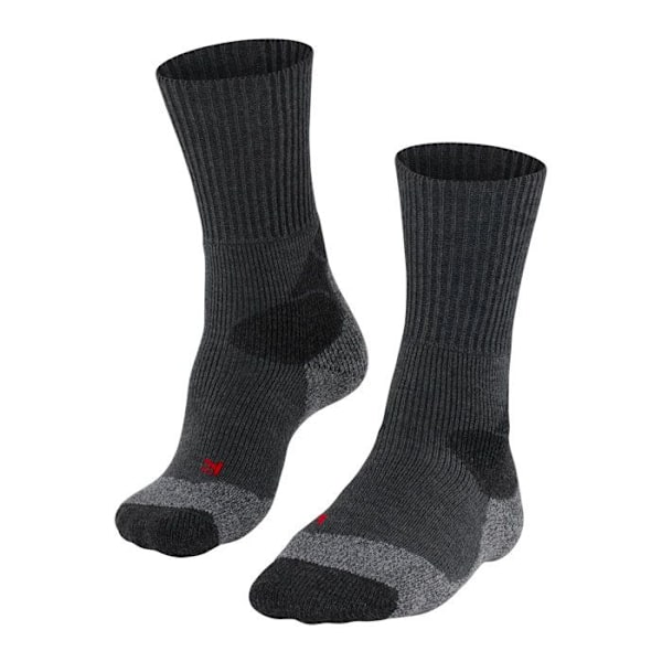 Kvinnosockor - Falke - TKX Expedition - Termisk isolering - Optimal komfort - Tjock vaddering asfalt mel. (3180) 41/42