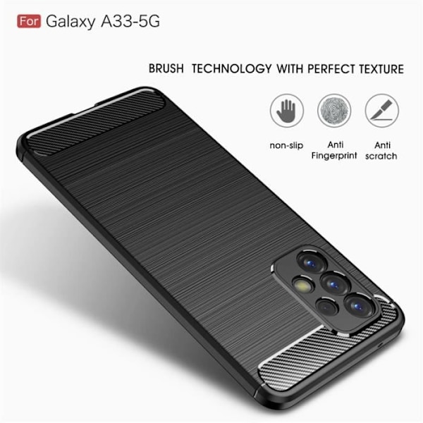 Etui Coque SAMSUNG A33 5G Hållare Etui Skydd Antichock Case