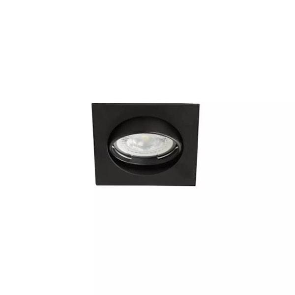Support Spot Encastrable Kvadratisk Orienterbar NAVI Svart KL-25991 Matte svart