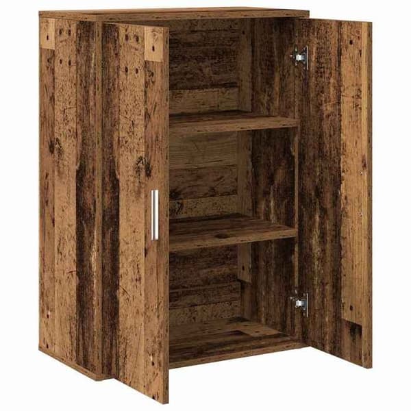 vidaXL Buffé Antik Trä 60 x 31 x 84 cm Ingenjörsträ 862261
