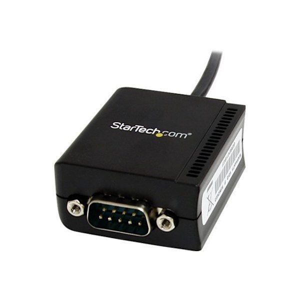 STARTECH FTDI USB till seriell RS232 adapterkabel 1 port med optisk isolering - Svart