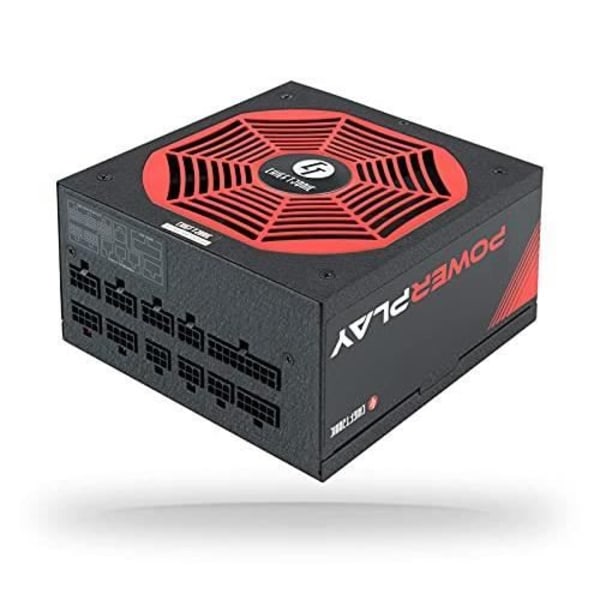 Chieftec Chieftronic Power Play GPU-1050FC ATX strömförsörjning - 1050W (svart/röd)