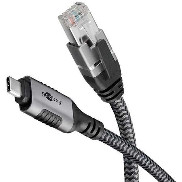 USB-C 3.1 till RJ45 CAT 6 FTP Ethernet-kabel - 5 m - GOOBAY