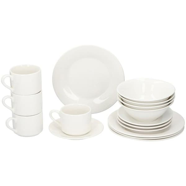 alpina Serveringsset 16 delar - 4 personer - Vit Vit