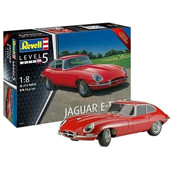 Modellsats - REVELL - JAGUAR E-TYPE 1-8 - Interiör - Begränsad upplaga