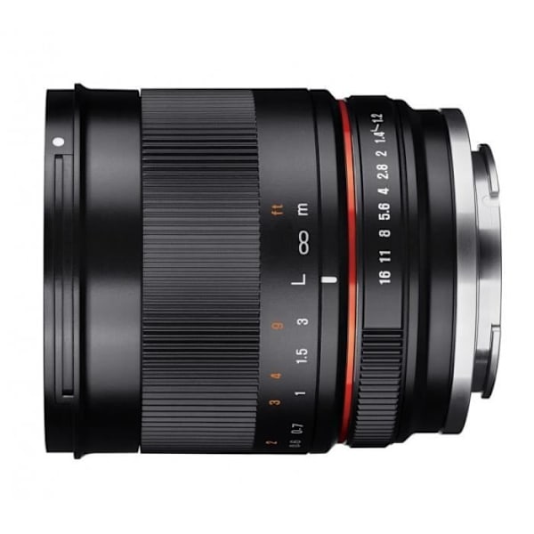 SAMYANG 35mm F1.2 ED AS UMC CS-objektiv för Sony E - Aperture F/1.2 - Vikt 420g