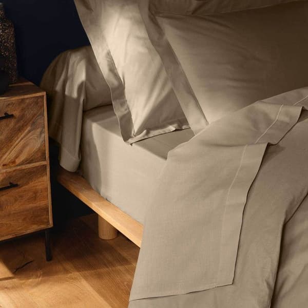 Duntäcke 85x185 cm - 100% bomull - Sand Sand