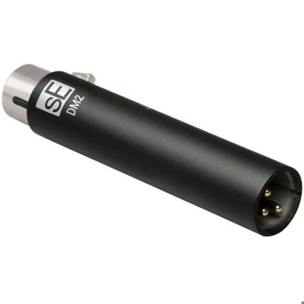SE Electronics DM2 Black Switchable Inline Mic Pre - Mikrofonförförstärkare