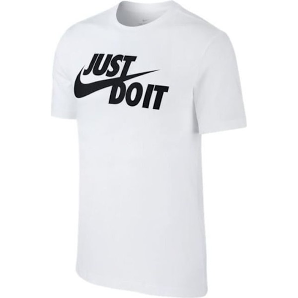 NIKE Mens vit kortärmad T-shirt Vit XL