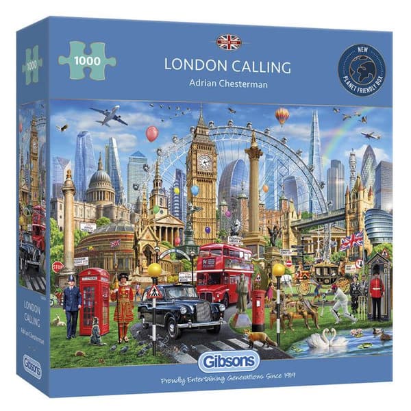 Pussel 1000 bitar: Londons samtal