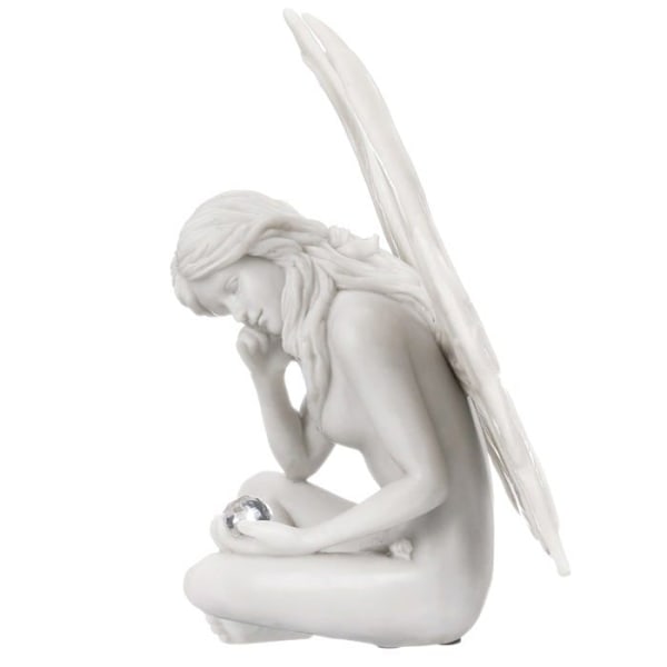 Design toscano av blagdon - PD1539 - Secret Fairy Garden Statue: Resin Contemplation Fairy