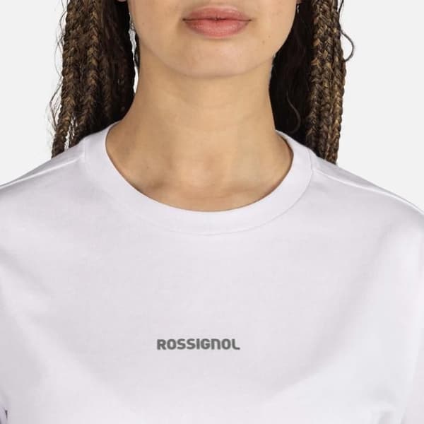 T-shirt dam Rossignol Presset - vit vit XL